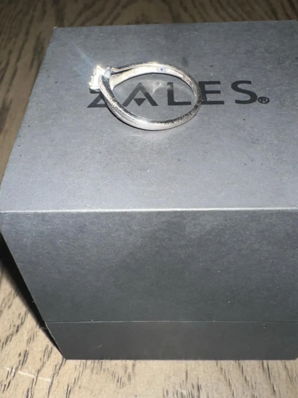 Zales Diamond Promise Ring in Sterling Silver